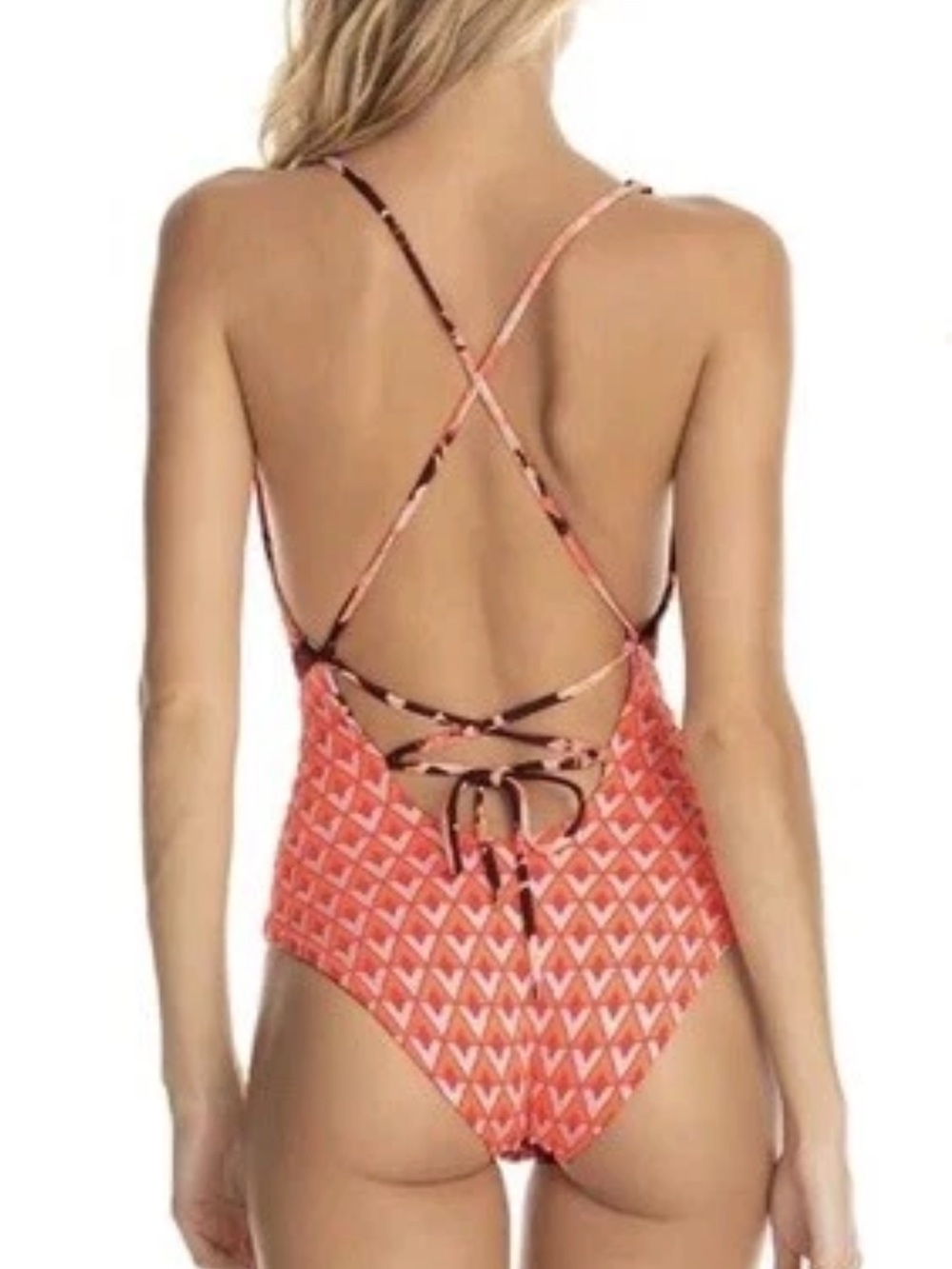 Maaji Rainbow Reversible Swimsuit One Piece Size Small